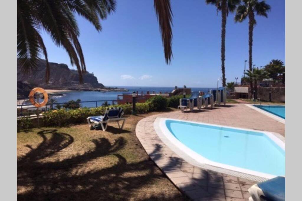 Blue Pearl - Pool - Terrace - Ocean View - Beach - Wifi - Wonderful Complex - Free Digital Travel Guide Mogan Exterior photo